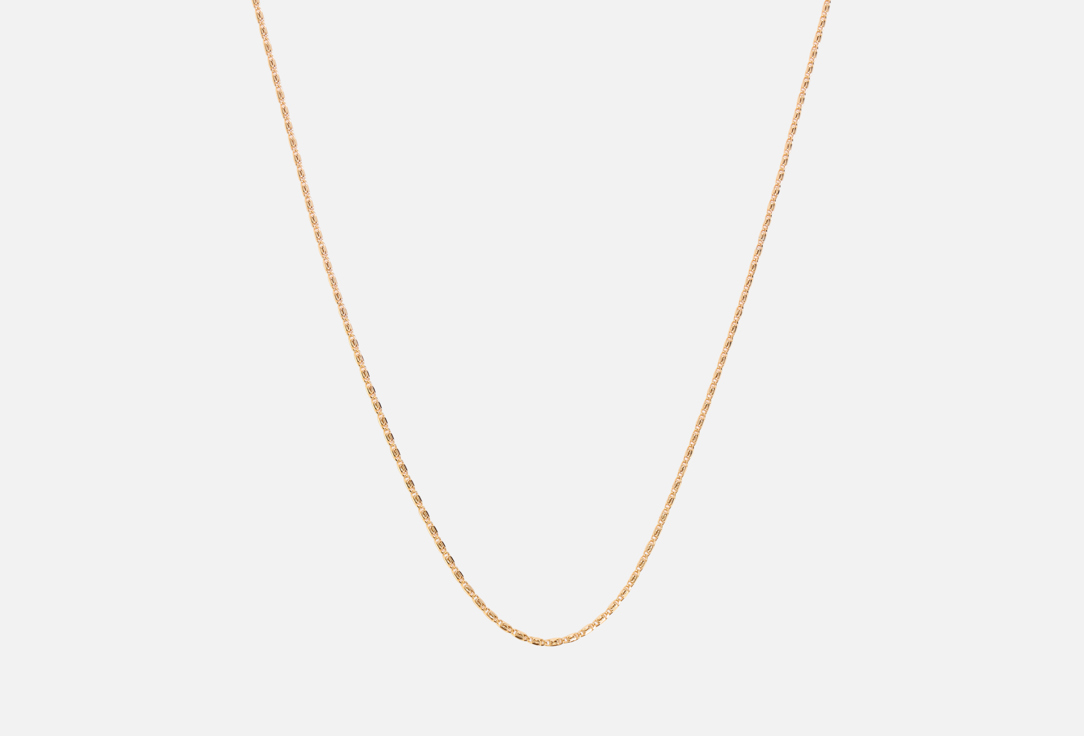 Изображение товара Позолоченная цепочка SLOVALIO Улитка 1,2 мм 45 см из бижутерного сплава