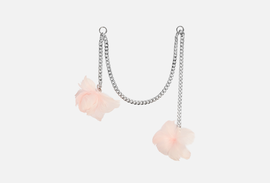 

Цепочка-обвес ELLETRI, Перья и цветы 1 шт