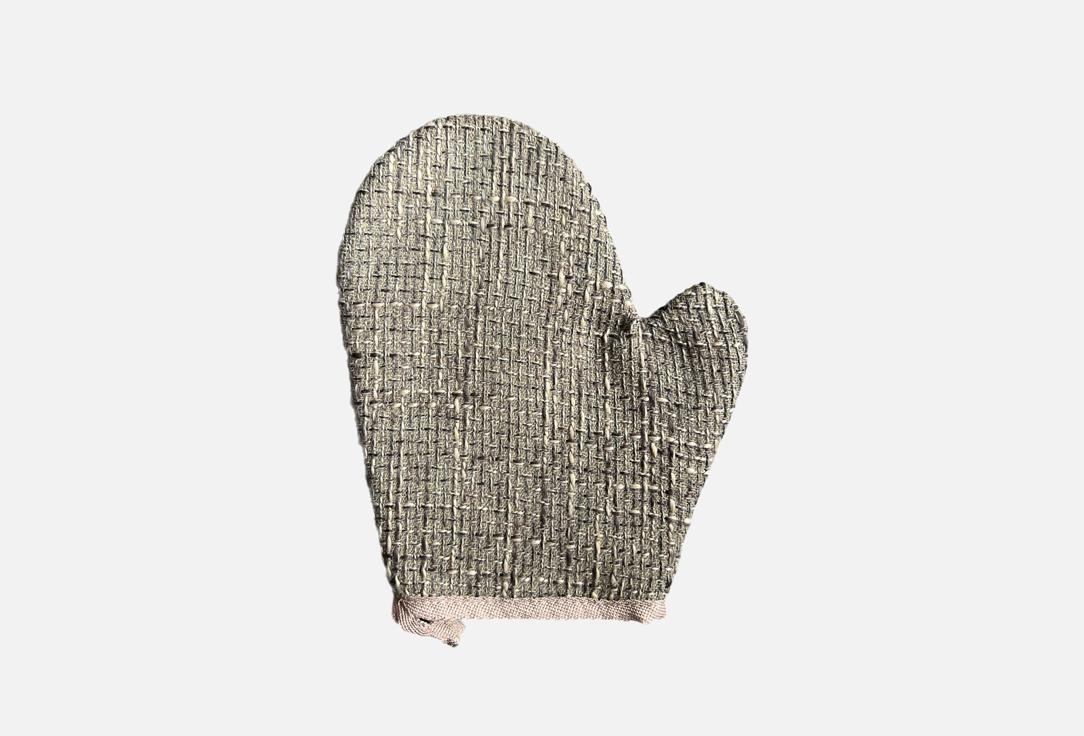 Изображение товара Мочалка-рукавица для тела BEAUTY FORMAT конопля