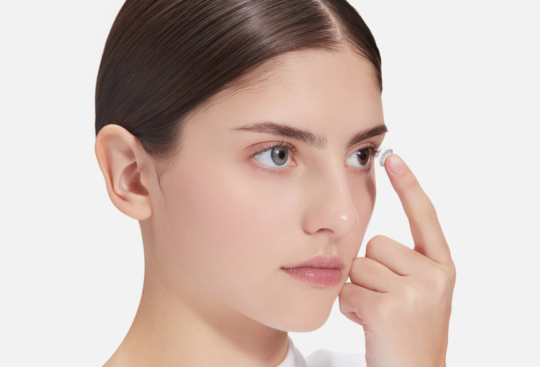 

Цветные контактные линзы MAGESTIC, Sky blue 0.00 оптическая сила