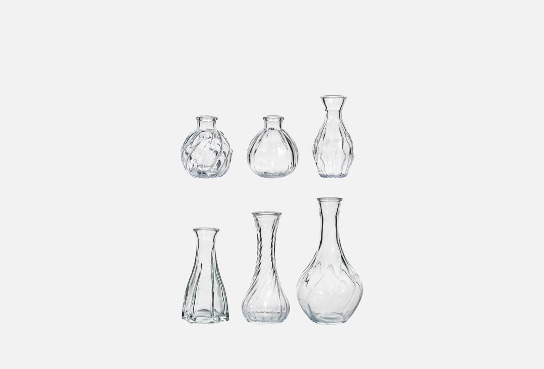 Изображение товара Набор ваз Solmax Wave collection прозрачные из стекла