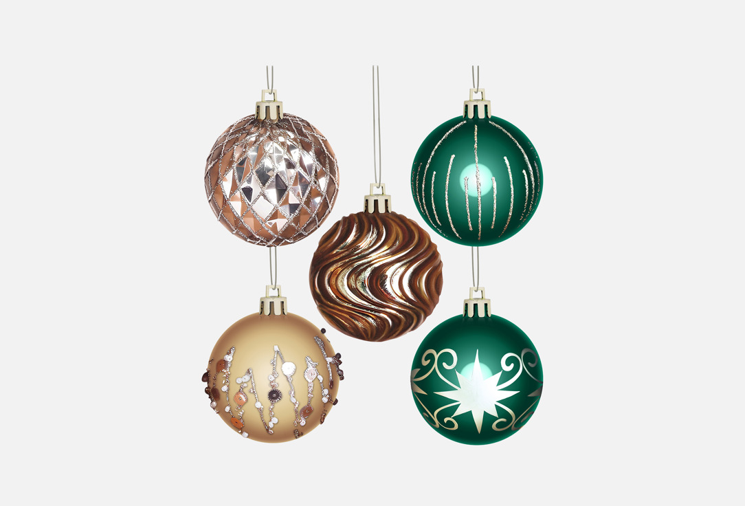 

Набор шаров B&H, Мультиколор, Новогодний парад, мульти 16 шт