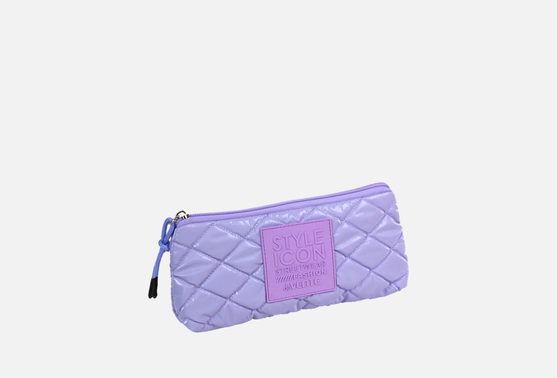 

Пенал-косметичка DEVENTE, Сиреневый, Style Icon 1 шт