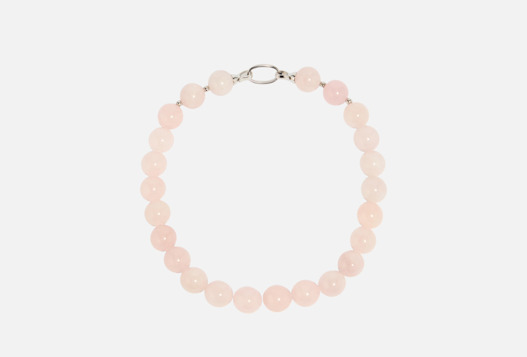 

Бусы ALERIE-ACCESSORIES, Forever Rose из розового кварца 1 шт