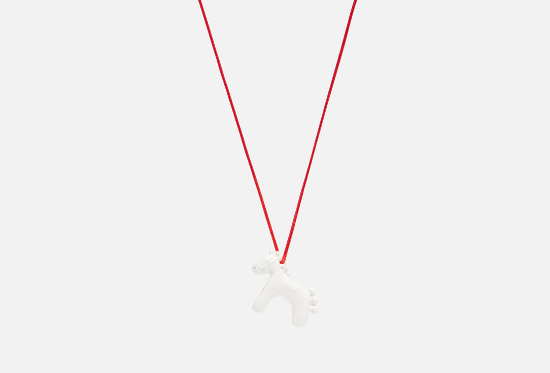 

Колье ALERIE-ACCESSORIES, С подвеской Konik из керамики 1 шт