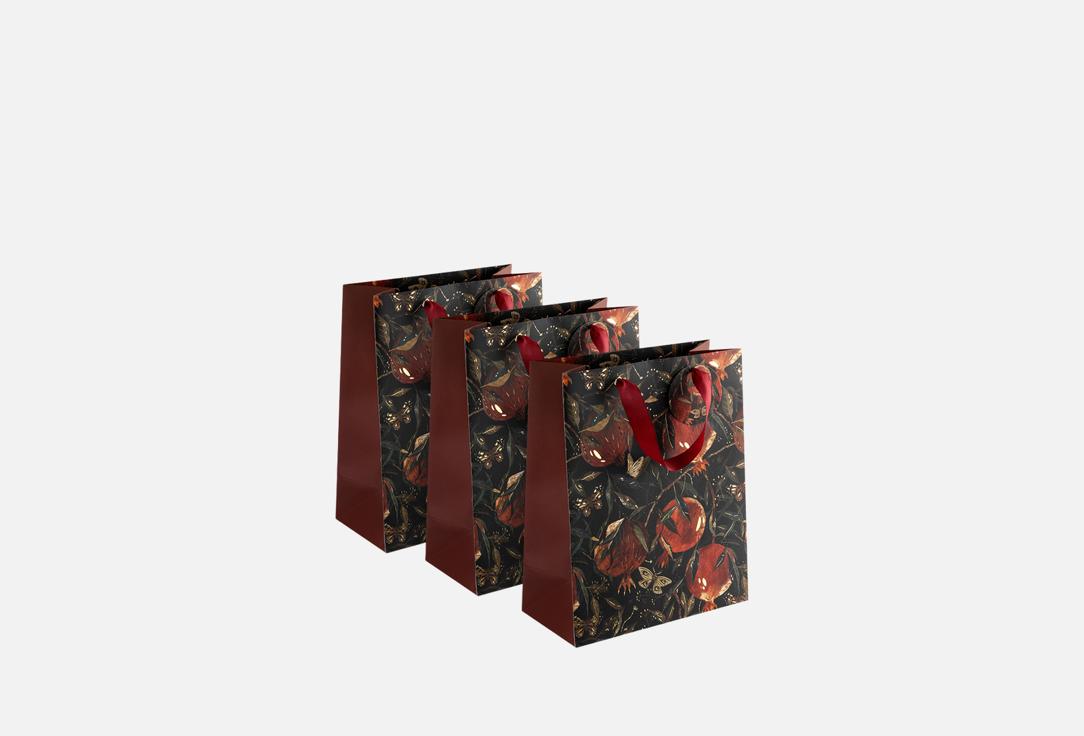 

Набор подарочных пакетов BRUNO VISCONTI, FLora, Гранат, L 3 шт