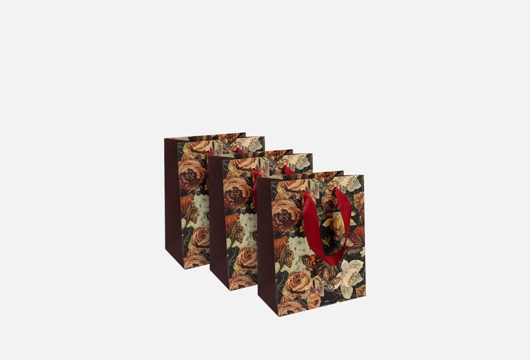 Изображение товара Набор подарочных пакетов Bruno Visconti Flora, Lush Bouquet, M