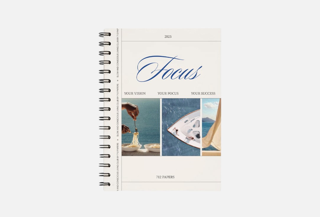 

Планер-ежедневник 712 PAPERS, FOCUS "SALT & SUN" на 4 месяца 1 шт