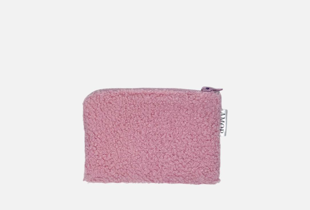 Изображение товара Мини-косметичка AMOR плюшевая компактная для косметики и мелочей