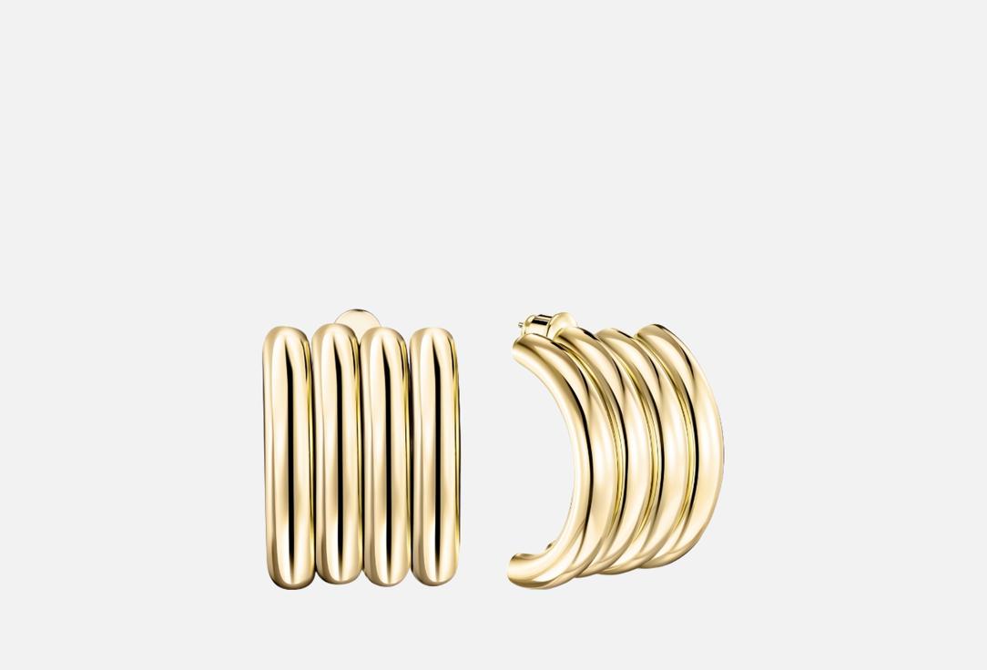 

Серьги NOIMA, Крупные широкие полукольца 2 шт