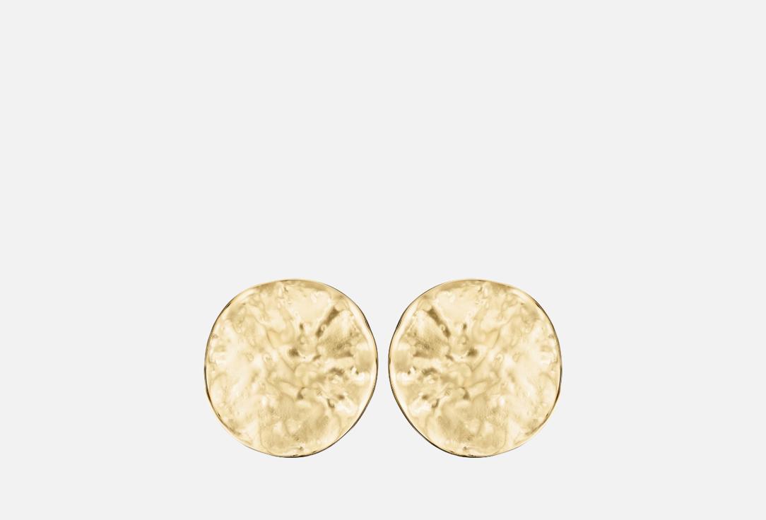 

Серьги NOIMA, Круглые позолоченные 2 шт