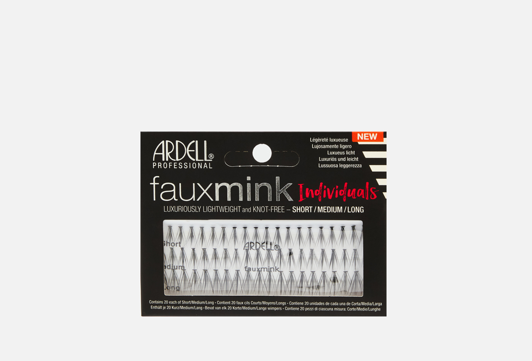 Изображение товара Пучки для наращивания ресниц Ardell Faux Mink комбинированные