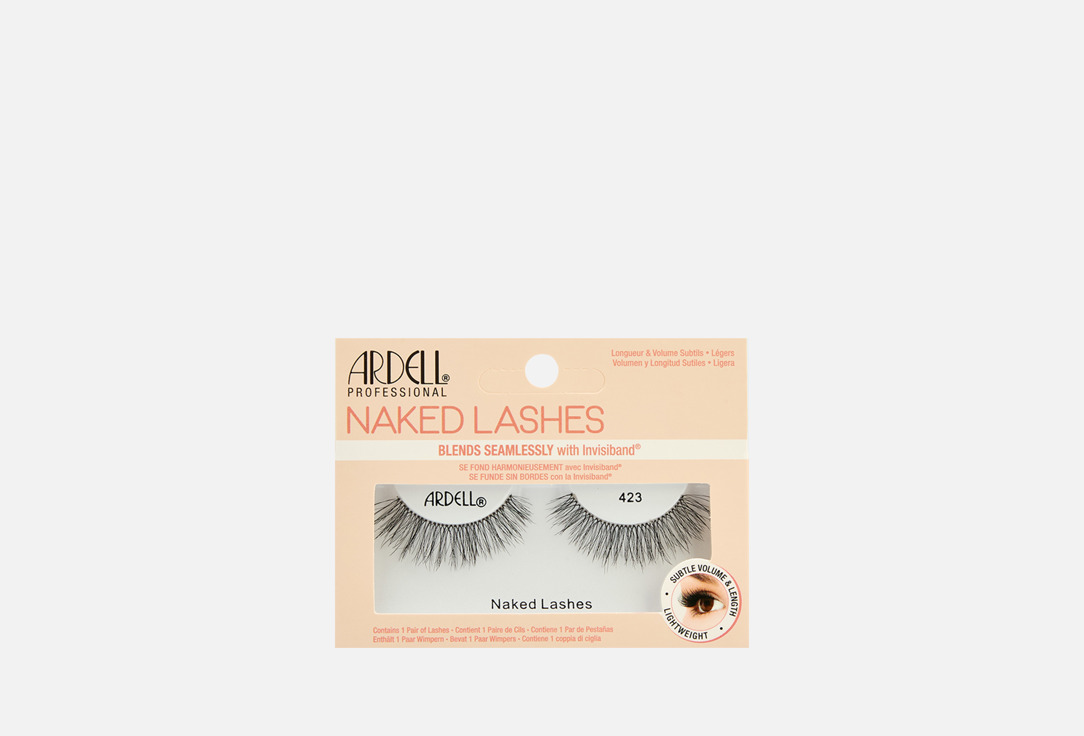 

Накладные ресницы ARDELL, Naked Lashes 423 1 пар