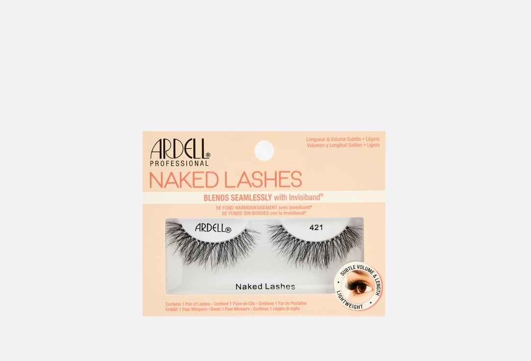 Изображение товара Накладные ресницы Ardell Naked Lashes 421 естественный объем и длина