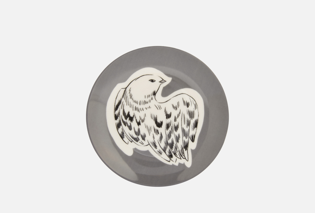 

Тарелка десертная ХОХЛОМА Х АЛЕНА АХМАДУЛЛИНА, Принт, Перья на черном, 16 см 16 см