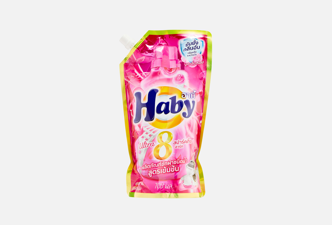 

Гель-концентрат для стирки HABY, ULTRAWAS, SPARKING HEART 8 IN 1 700 мл