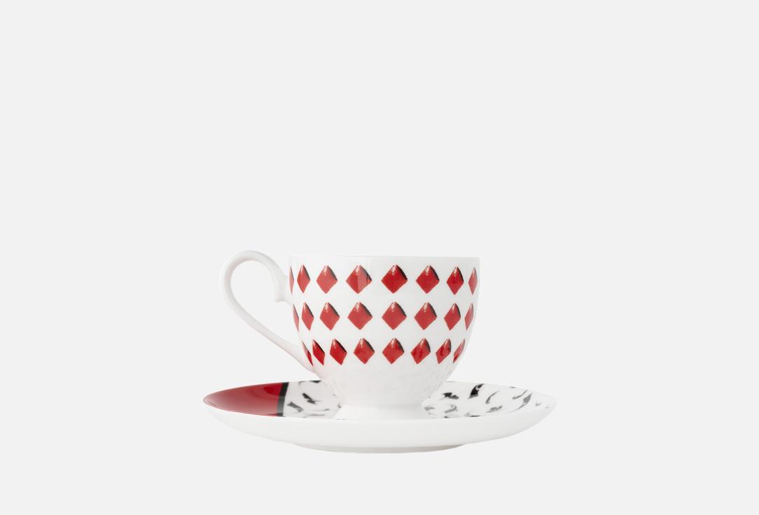 

Кофейная пара ХОХЛОМА Х АЛЕНА АХМАДУЛЛИНА, Принт, Орнаментальные блоки 1 пар