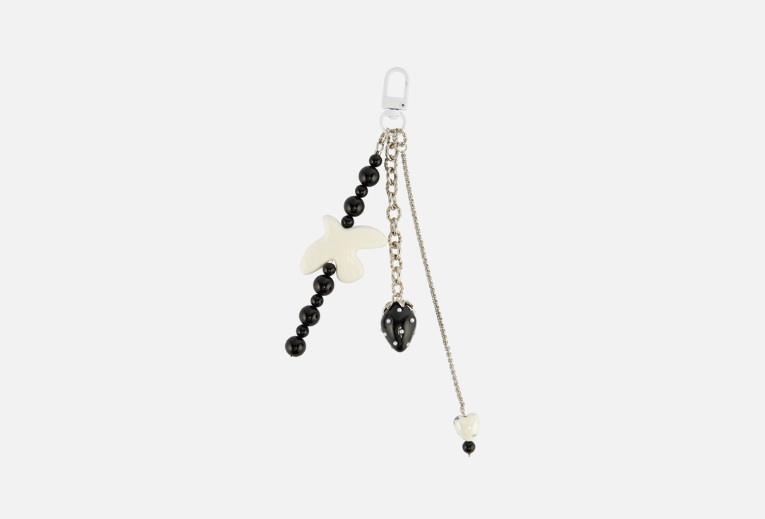 

Брелок SWEET HONEY JEWELRY, Черный, Птица счатья