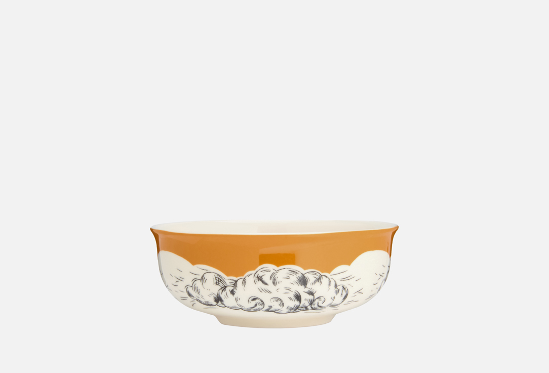 

Пиала ХОХЛОМА Х АЛЕНА АХМАДУЛЛИНА, Принт, Облака в золотистом, 12 см 1 шт