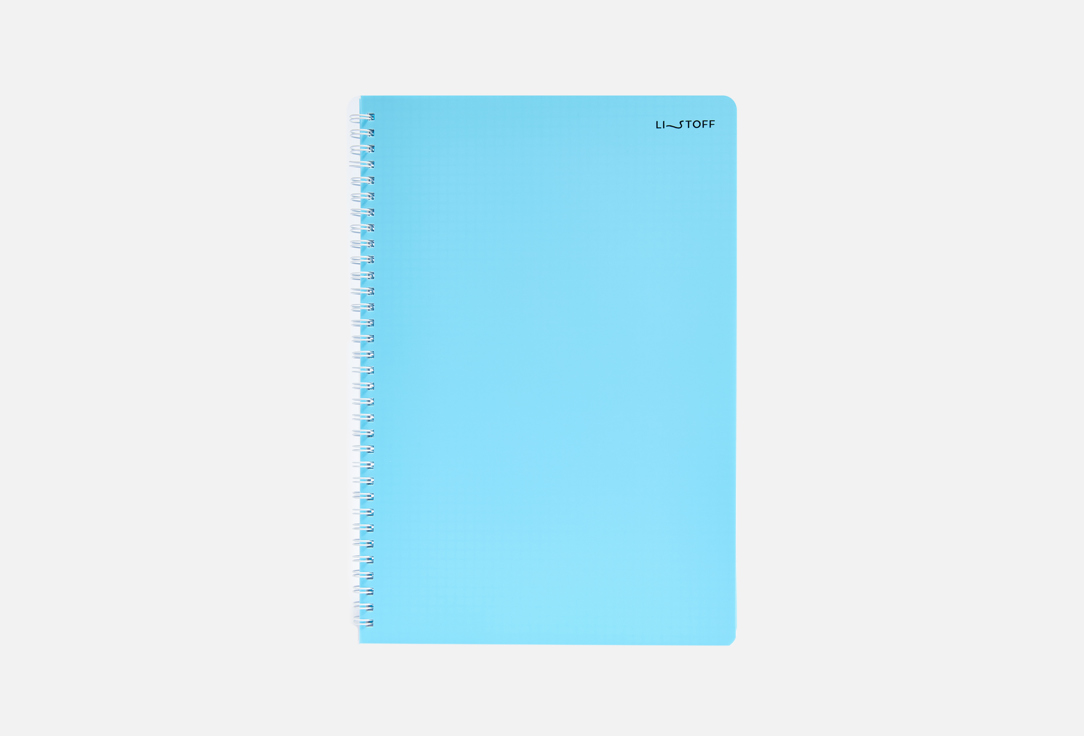 Изображение товара Большая А4 тетрадь LISTOFF wind с пластиковой обложкой и 80 листами