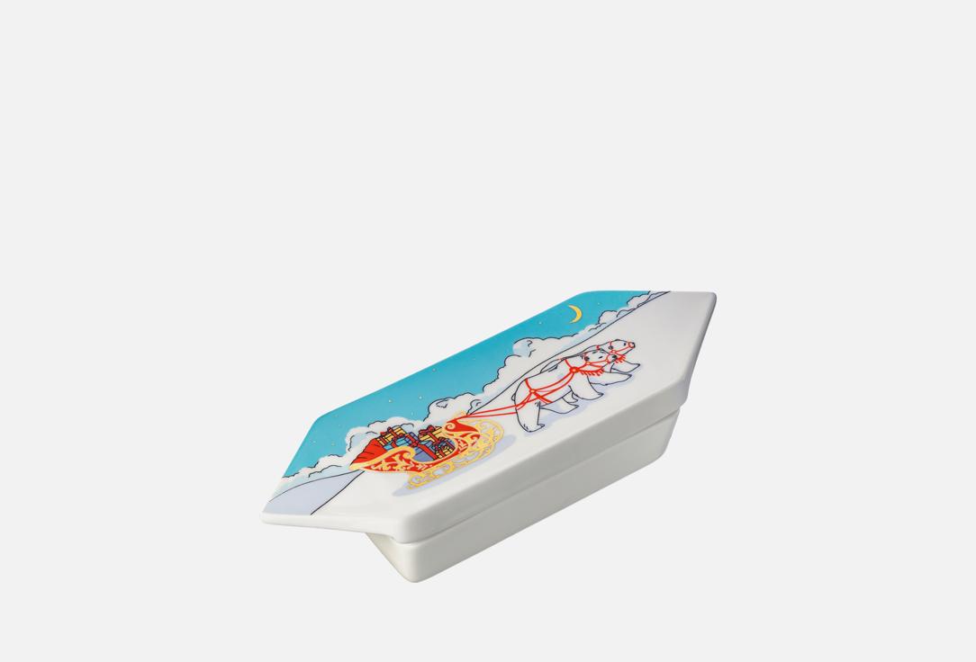 Изображение товара Шкатулка My Ceramic Story Волшебные сани, 12х12х8 см