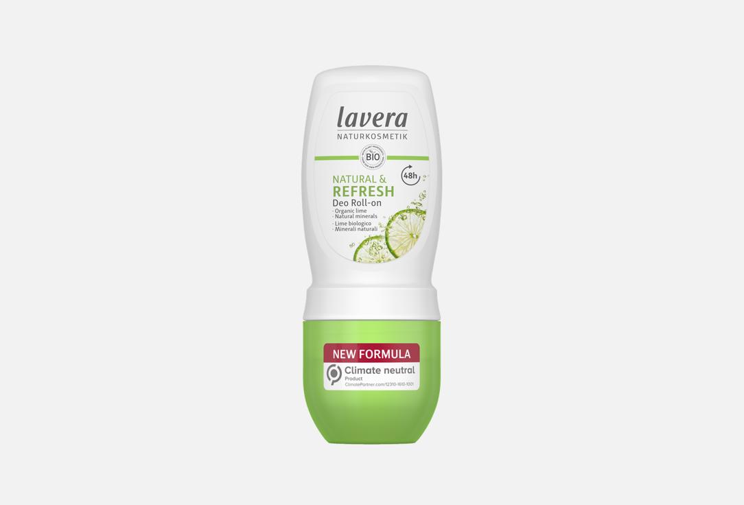 Изображение товара Натуральный шариковый дезодорант Lavera Natural & Refresh 50 мл для защиты и ухода за кожей