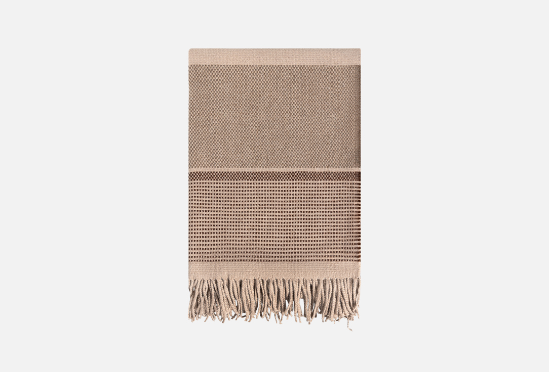 

Плед PRIME PRIVE, Принт, Коричневый, 140х200 см 1 шт