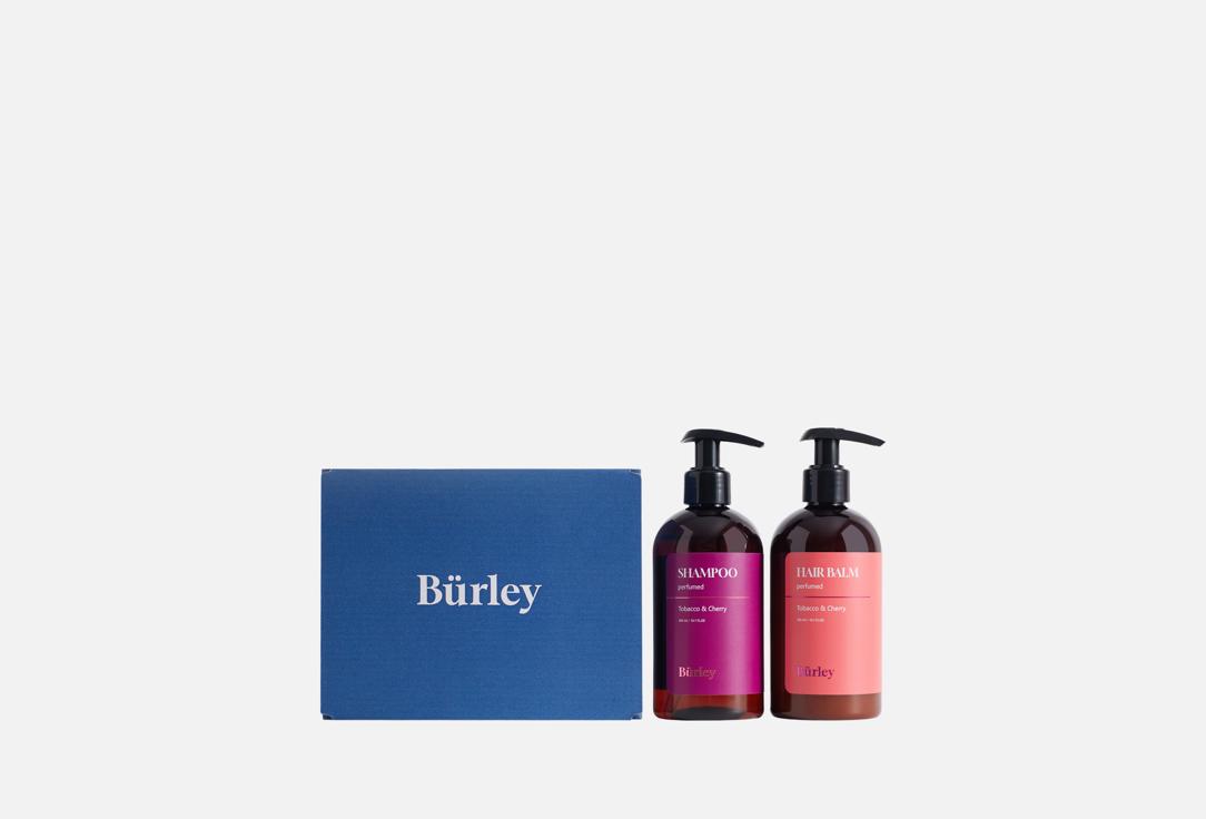 

Подарочный парфюмированный набор для ухода за волосами BURLEY, №2 Tobacco & Cherry 2 шт