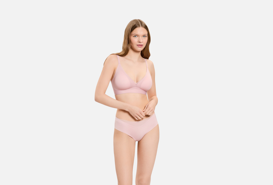 Изображение товара Бесшовный бюстгальтер WoMageks без косточек с рюшами для женщин