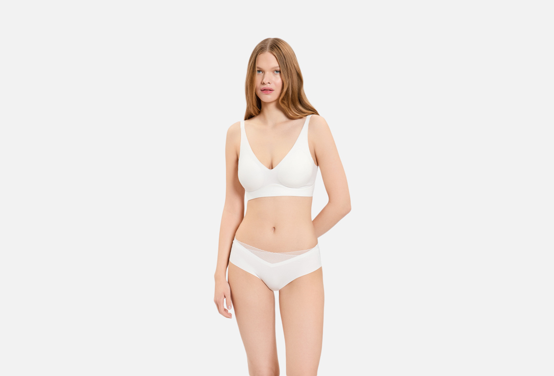 Изображение товара Бесшовные трусы-слипы WoMageks для женщин из нейлона и спандекса