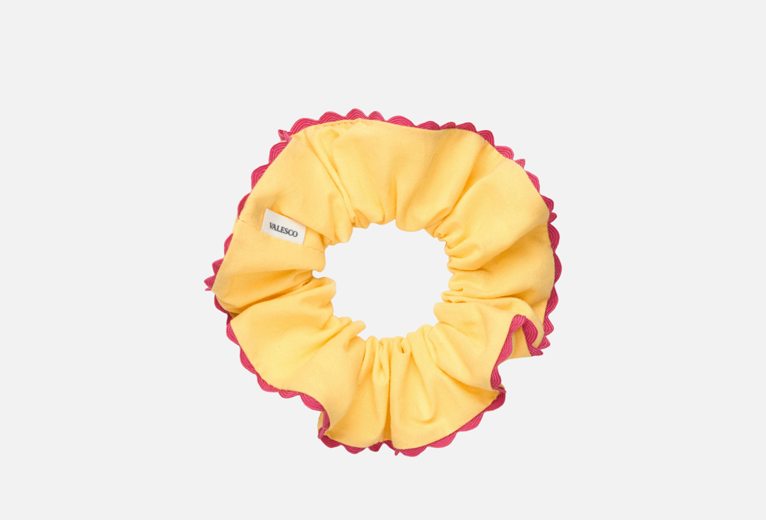 Изображение товара Резинка для волос Valesco LEMON CURL из вареного хлопка, диаметр 12 см