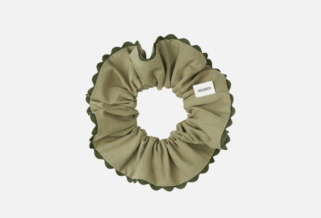 Изображение товара Резинка для волос Valesco OLIVE PIT из вареного хлопка, 12 см диаметр