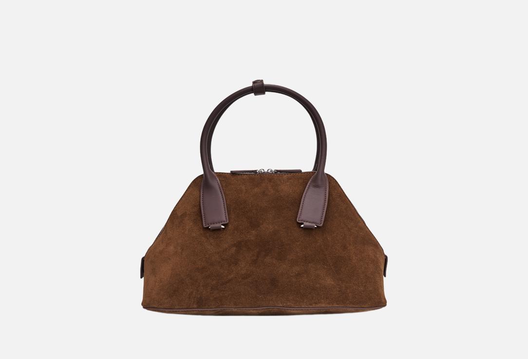 Изображение товара Замшевая сумка тоут Reversal коричневая