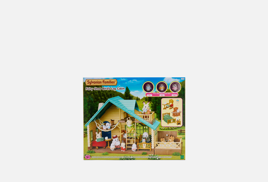 Изображение товара Игровой набор Sylvanian Families Бревенчатый домик птичек Снежных фей