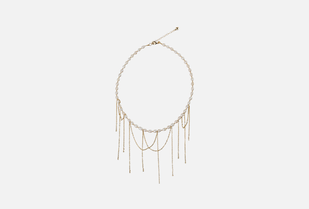 Изображение товара Колье 19.stone из жемчуга с цепочками