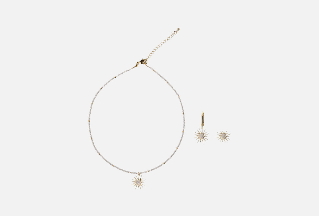 Изображение товара Набор украшений 19.stone с солнцем