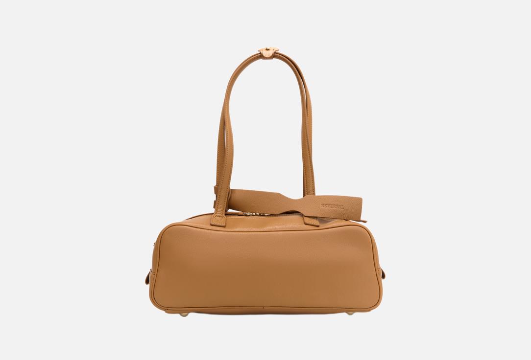 

Кожаная сумка-багет REVERSAL, Коричневый, Светло-коричневая