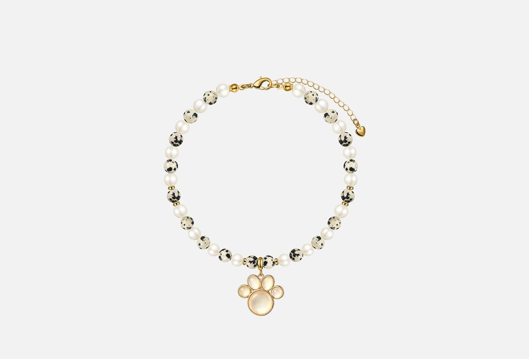 Изображение товара Анклет Rebellious Wild Cat с натуральным камнем и жемчугом для женщин