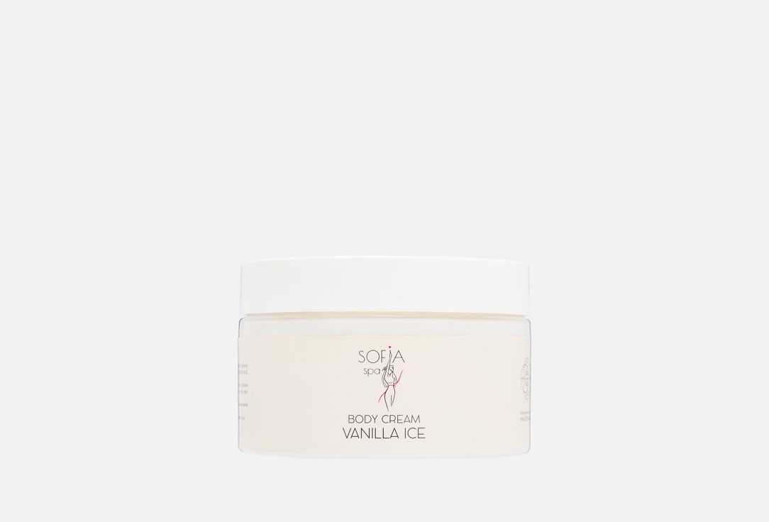 Изображение товара Охлаждающий крем для тела SOFIA SPA Vanilla Ice 250 мл для увлажнения и снятия раздражения