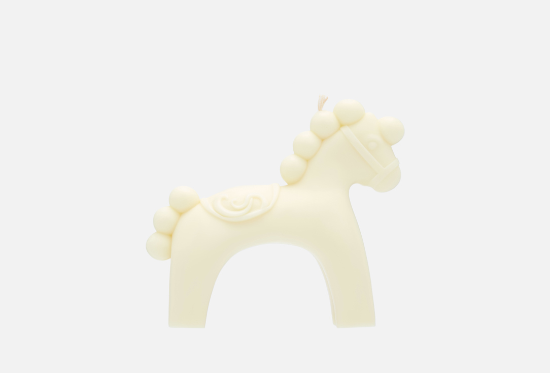 

Декоративная свеча BYGY BY GOLUBOVSKAYA YAKANINA, Зеленый, В форме лошадки 1 шт