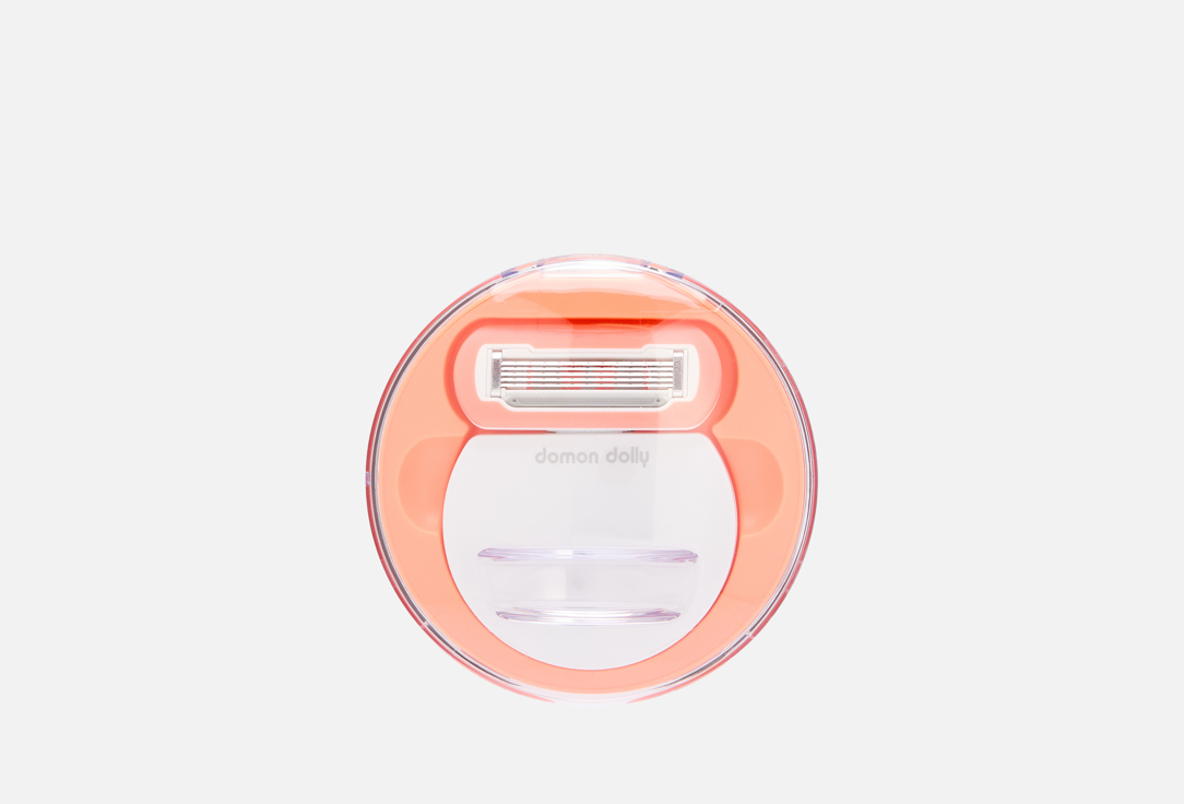 

Бритвенный станок + 1 кассета DOMON DOLLY, Peach 1 шт