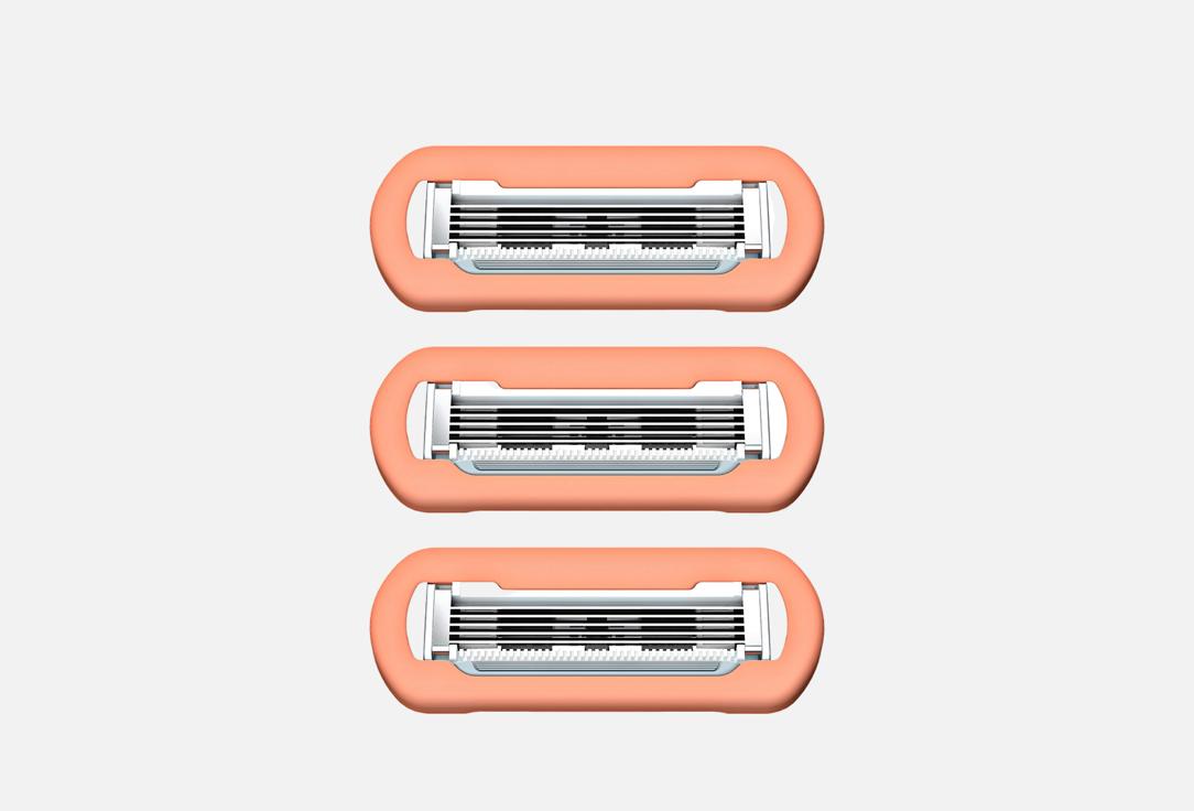 

Сменные кассеты для бритья DOMON DOLLY, Peach 3 шт
