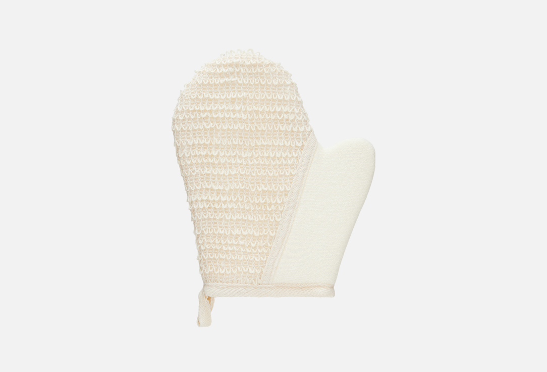 Изображение товара Мочалка-рукавица для тела BEAUTY FORMAT крапива + хлопок