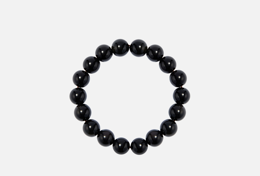 Изображение товара Браслет D. Stone из золотого обсидиана с шармами, 18-22 см