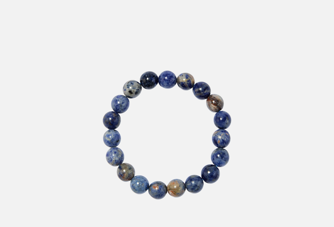 Изображение товара Браслет из голубого кружевного агата D. Stone регулируемый стильный аксессуар