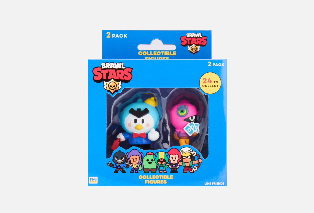 

Набор коллекционных фигурок P.M.I, Brawl Stars 2 шт