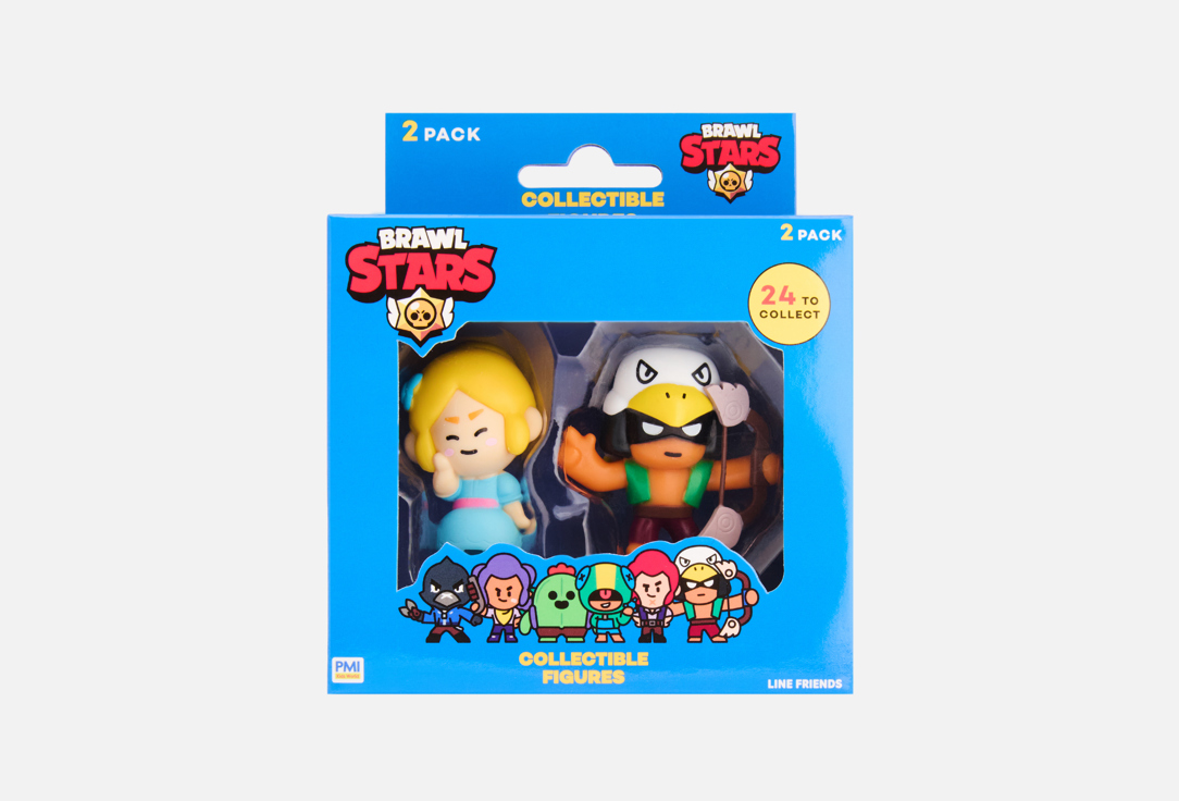 

Набор коллекционных фигурок P.M.I, Brawl Stars 2 шт