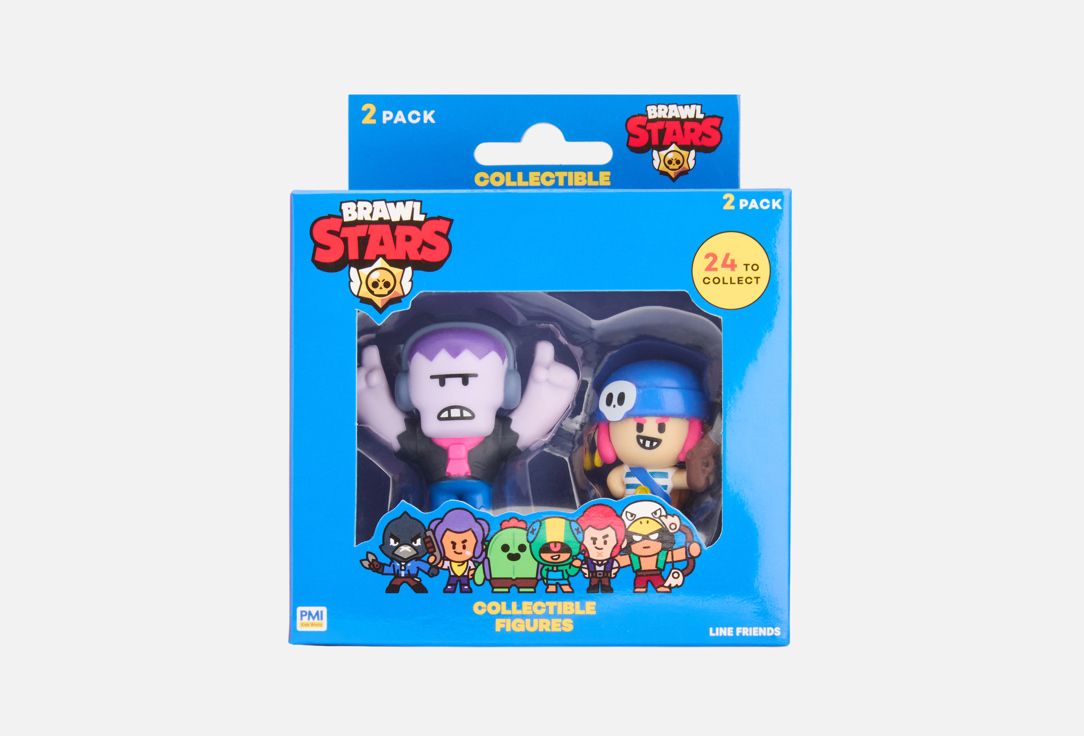 

Набор коллекционных фигурок P.M.I, Brawl Stars 2 шт