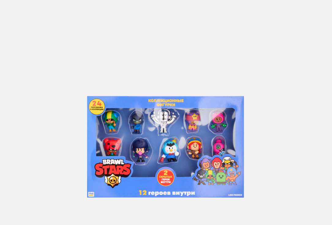 

Набор коллекционных фигурок P.M.I, Brawl Stars 12 шт