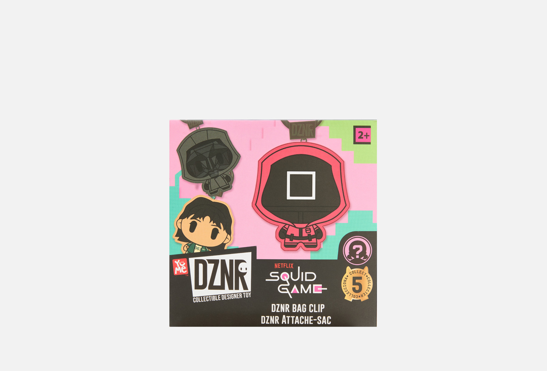 

Коллекционный плюшевый брелок-сюрприз YUME, Мультиколор, Squid Game 1 шт